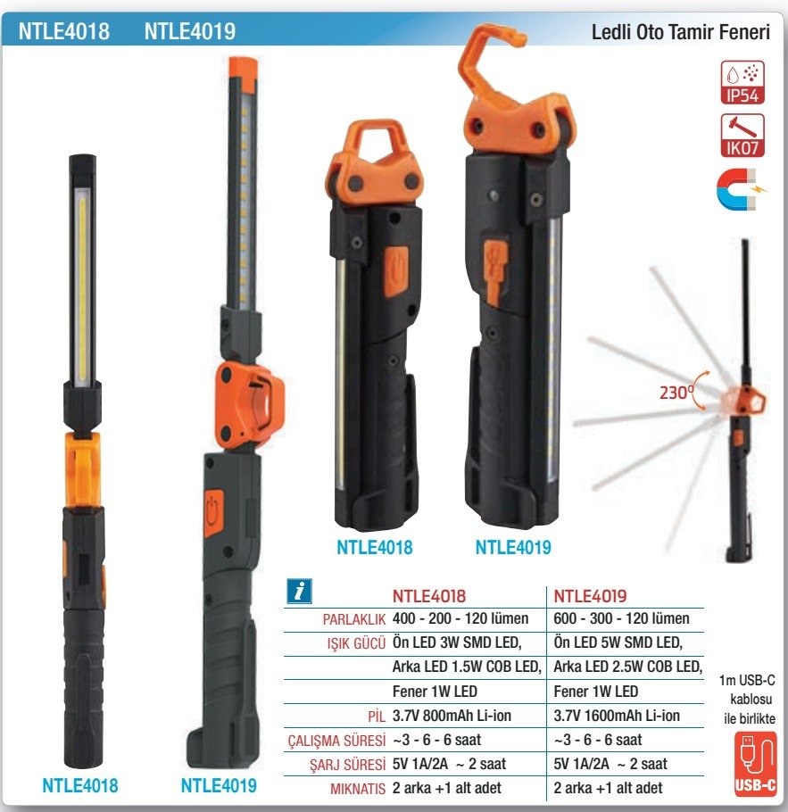NTLE4018 katalog bilgileri