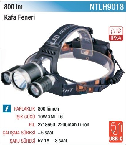NTLH9018 katalog bilgileri