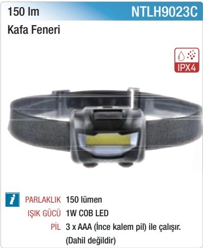 NTLH9023C katalog bilgileri