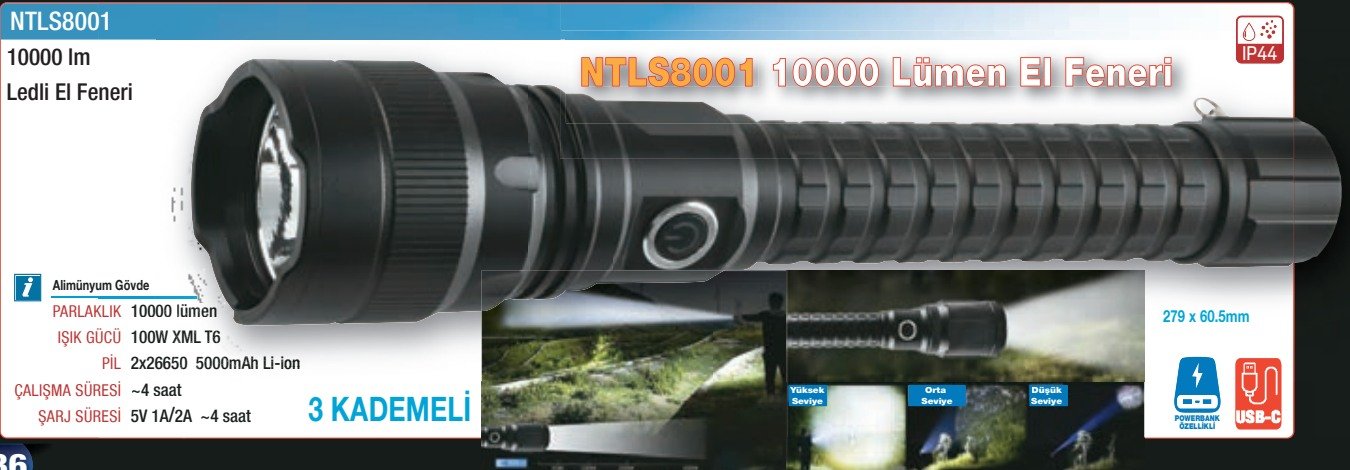 NTLS8001 katalog bilgileri